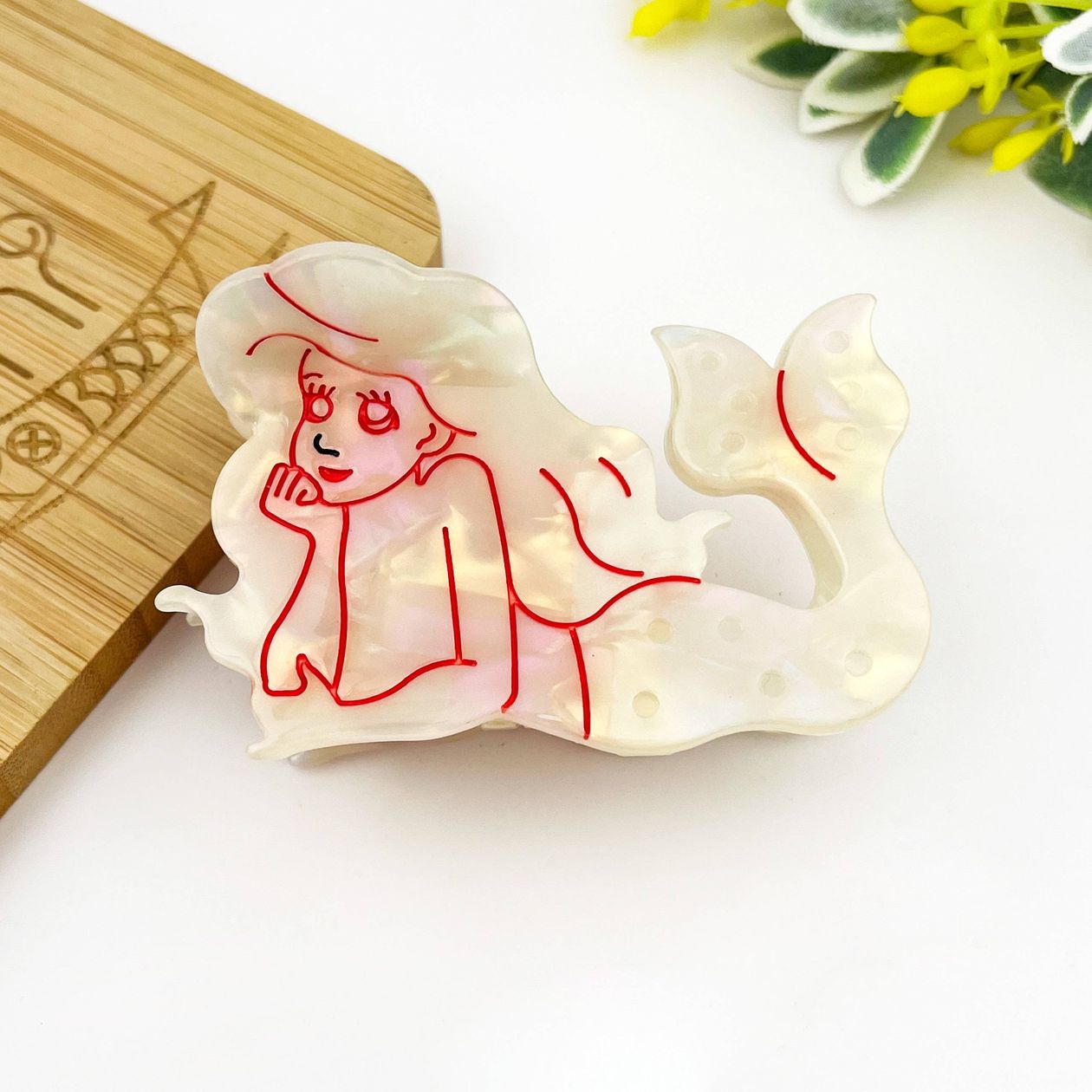 Rose & Lee Co Mermaid Claw Clip Accessories