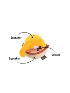 Rose & Lee Co Dog Toy, Mini Benny's Benedict Pets