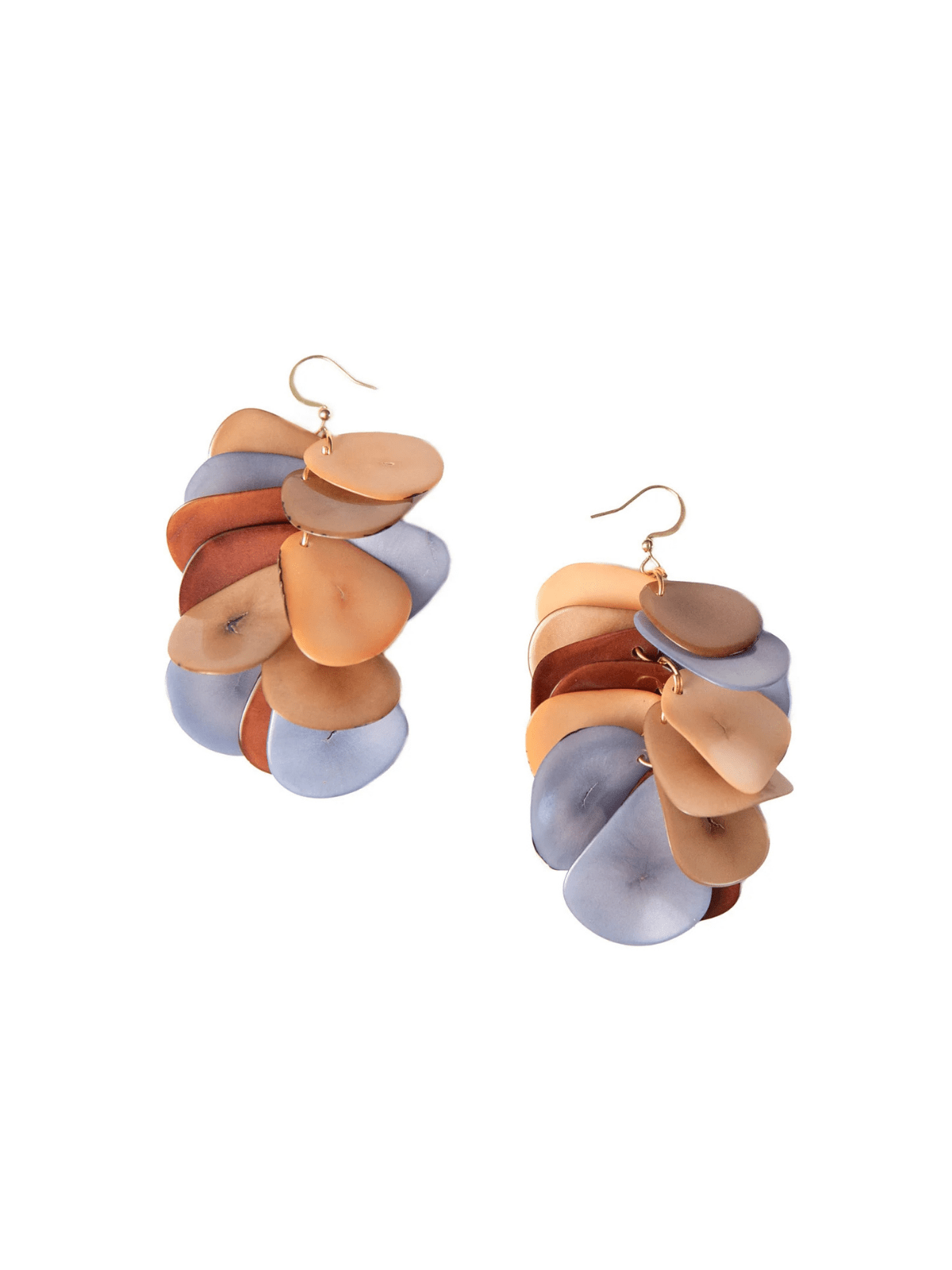 Rose & Lee Co Bailey Earrings, Mocha Combo Earrings