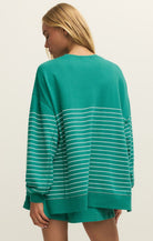 Rose & Lee Co Modern Weekender, La Palma Stripe by Z Supply Sweatshirt & Hoodies