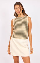 Rose & Lee Co Mona Tank, Sage Multi Tanks