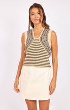 Rose & Lee Co Mona Tank, Sage Multi Tanks