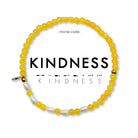 Kindness Morse Code Pearl & Stone Beaded Bracelet