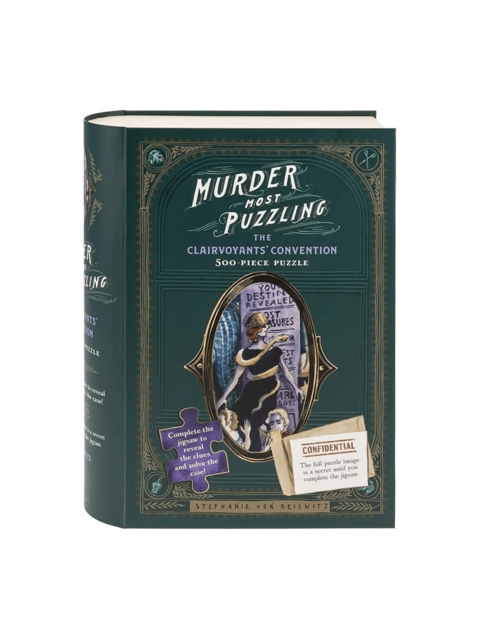 Rose & Lee Co 500 Piece Puzzle, Murder Most Puzzling: The Clairvoyants' Convention Home & Gifts