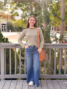 Rose & Lee Co Myah Top, Matcha Long Sleeve