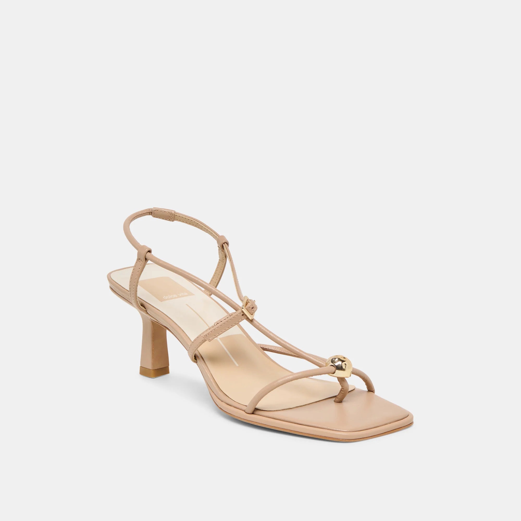 Rose & Lee Co Mylee Heels, Light Tan Leather by Dolce Vita Accessories