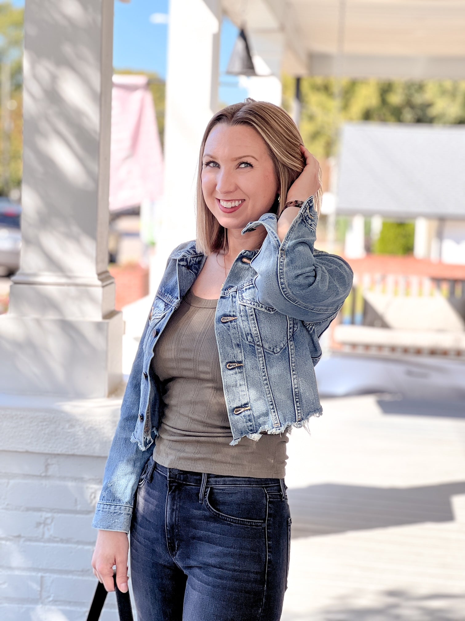 新品タグ付き Bibiy JOSIE DENIM JACKET Bibiy JOSIE DENIM JACKET