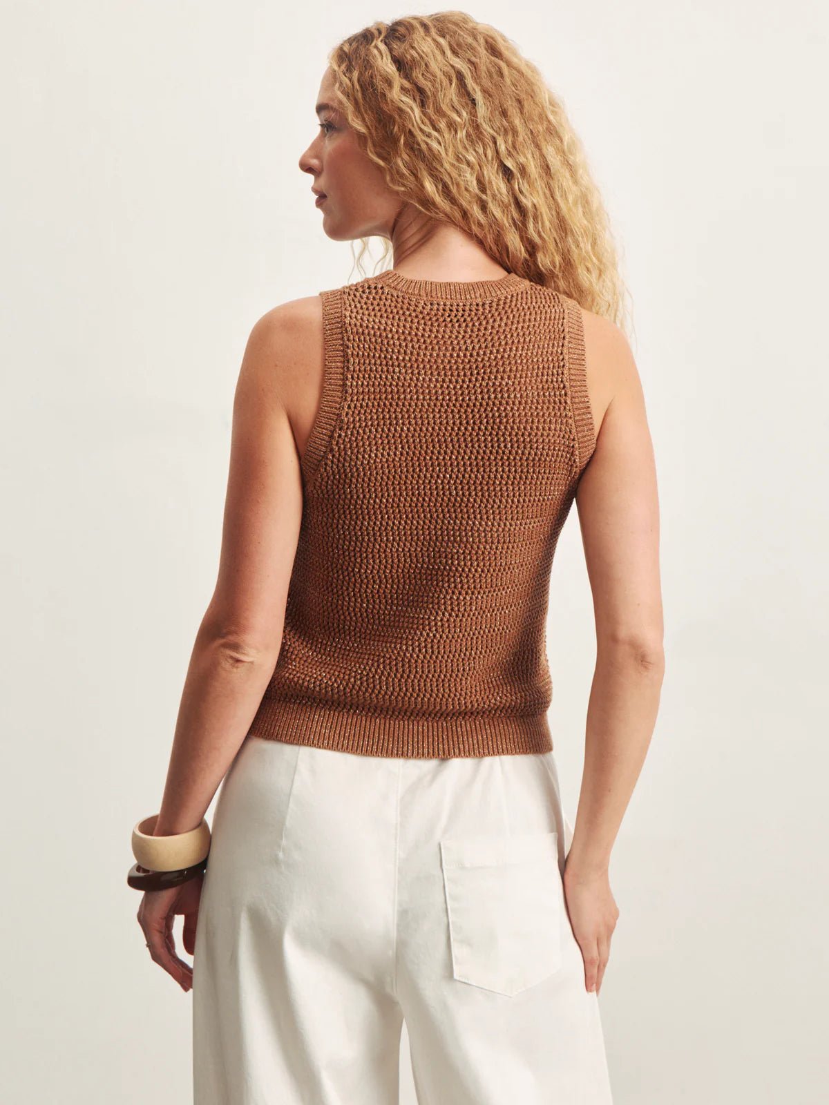 Rose & Lee Co Natural State Tank, Toasted Coconut Metallic by Sanctuary Tanks