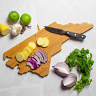 Rose & Lee Co Colorful North Carolina Cutting Board Home & Gifts