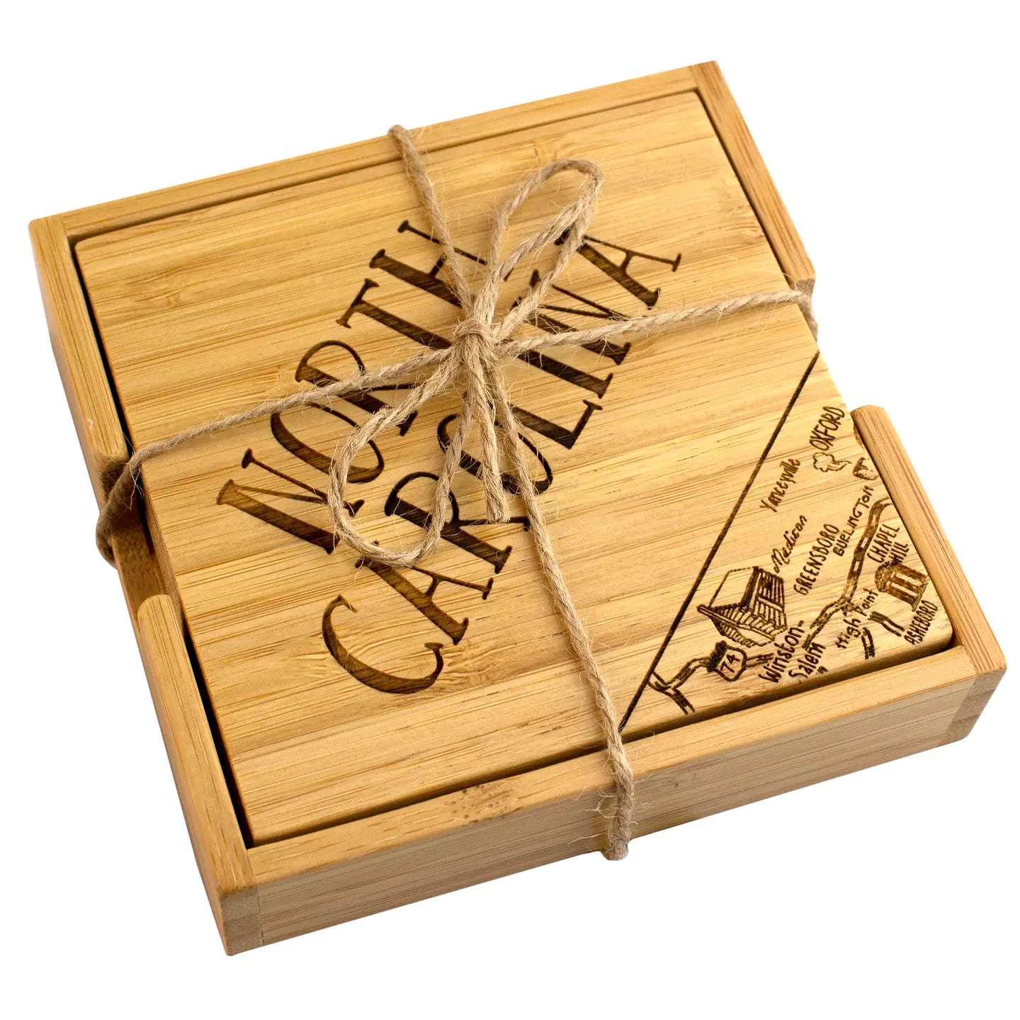 NC State Coaster Set