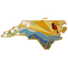 Rose & Lee Co Colorful North Carolina Cutting Board Home & Gifts