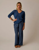 Rose & Lee Co Nico Pants, Captain Chambray Pants