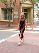 Rose & Lee Co Peyton Skirt, Brown Skirts