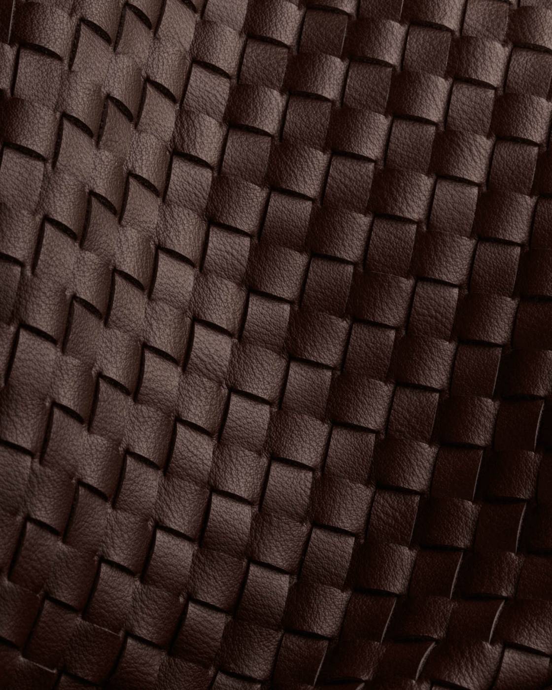 Rose & Lee Co Nova Woven Top Handle Bag, Chocolate Bags