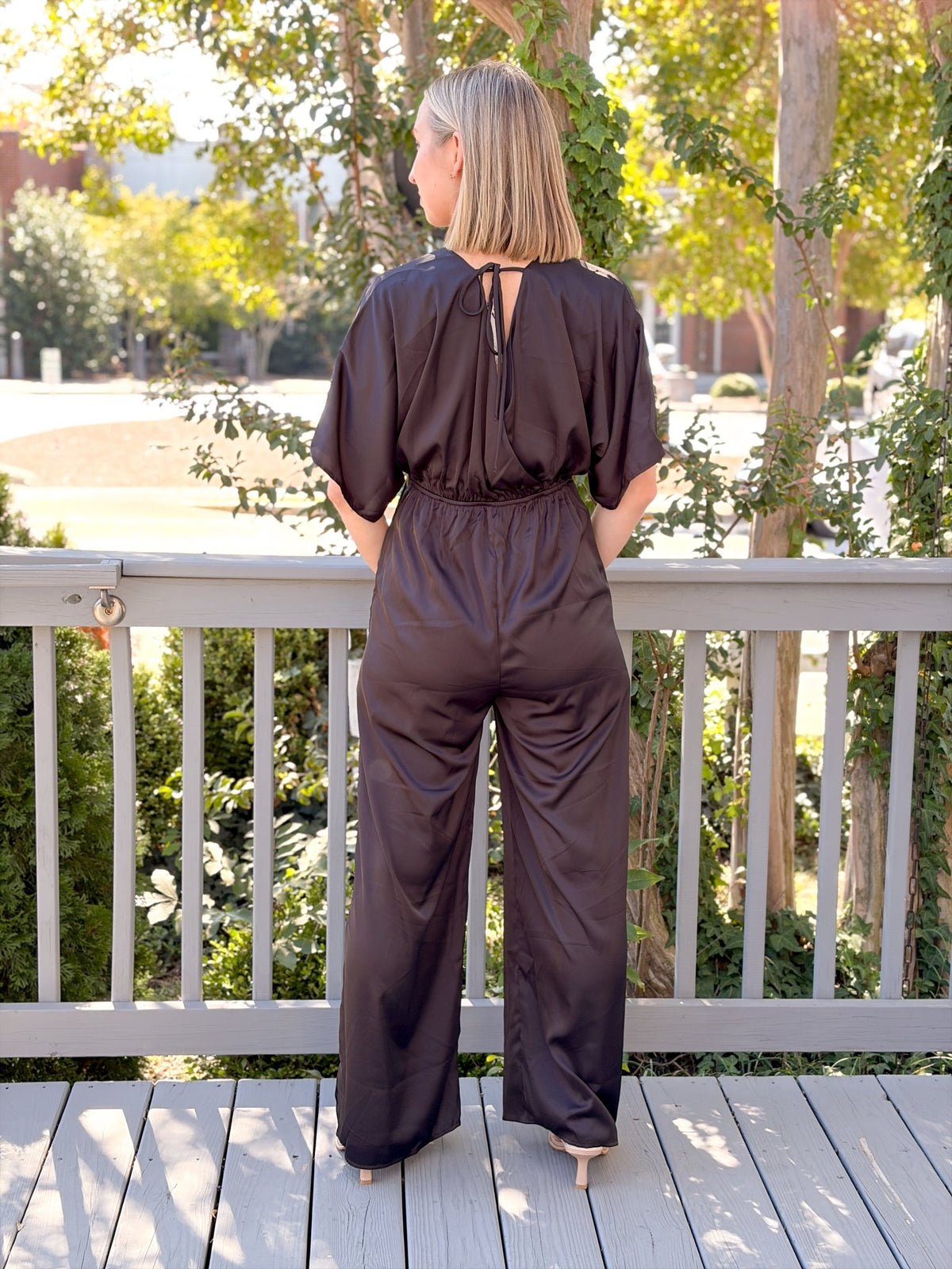 Rose & Lee Co Oaklynn Jumpsuit, Black Jumpsuit