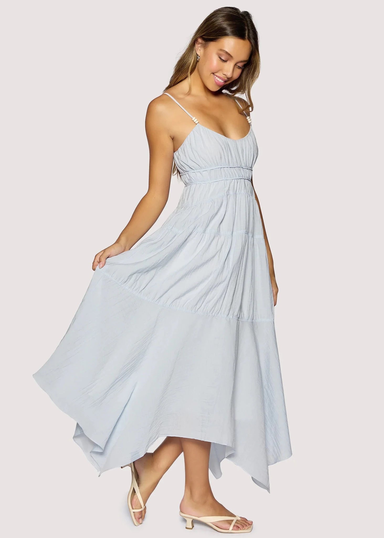 Rose & Lee Co Oasis Dress, Light Blue Event Dress