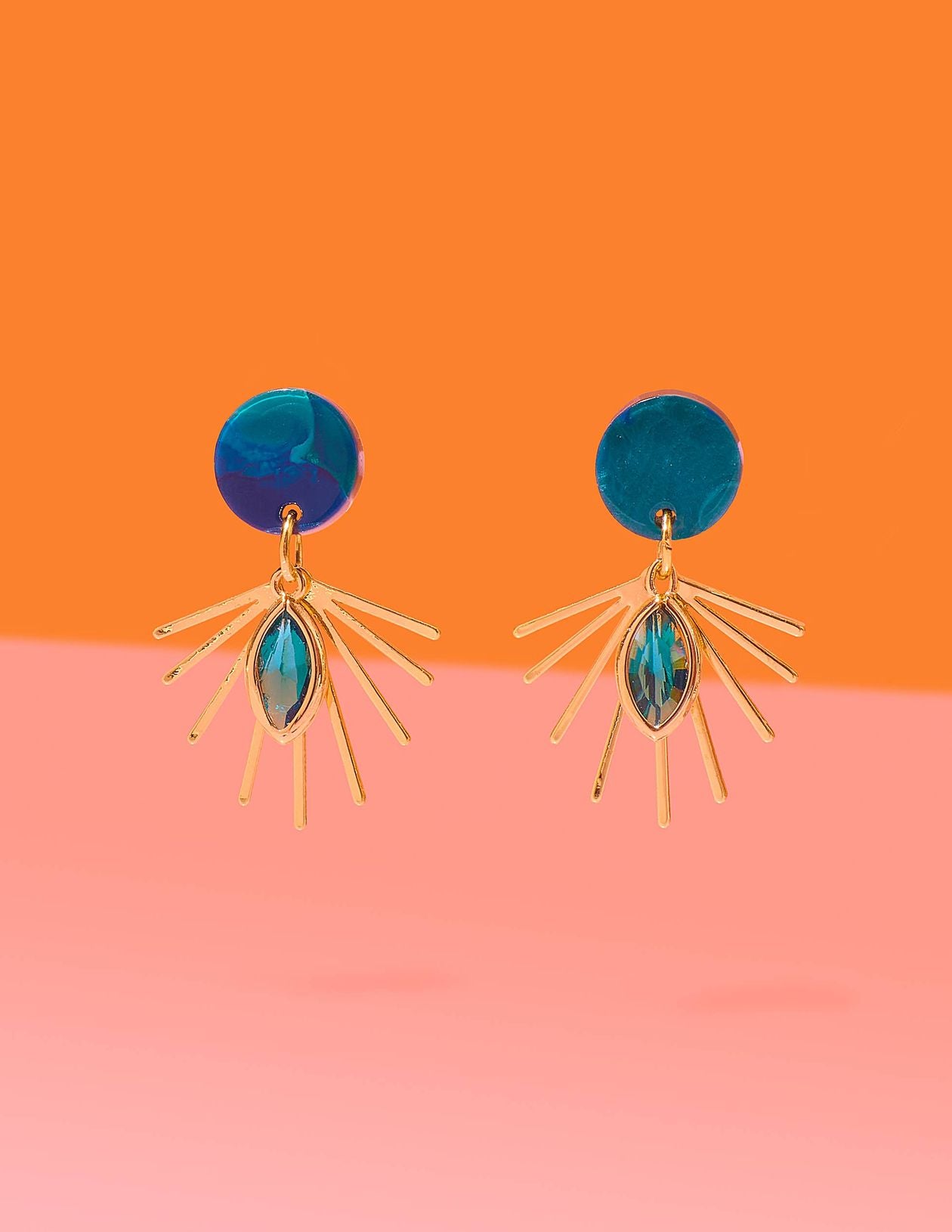Rose & Lee Co Ocean Oasis Small Dangles Earrings