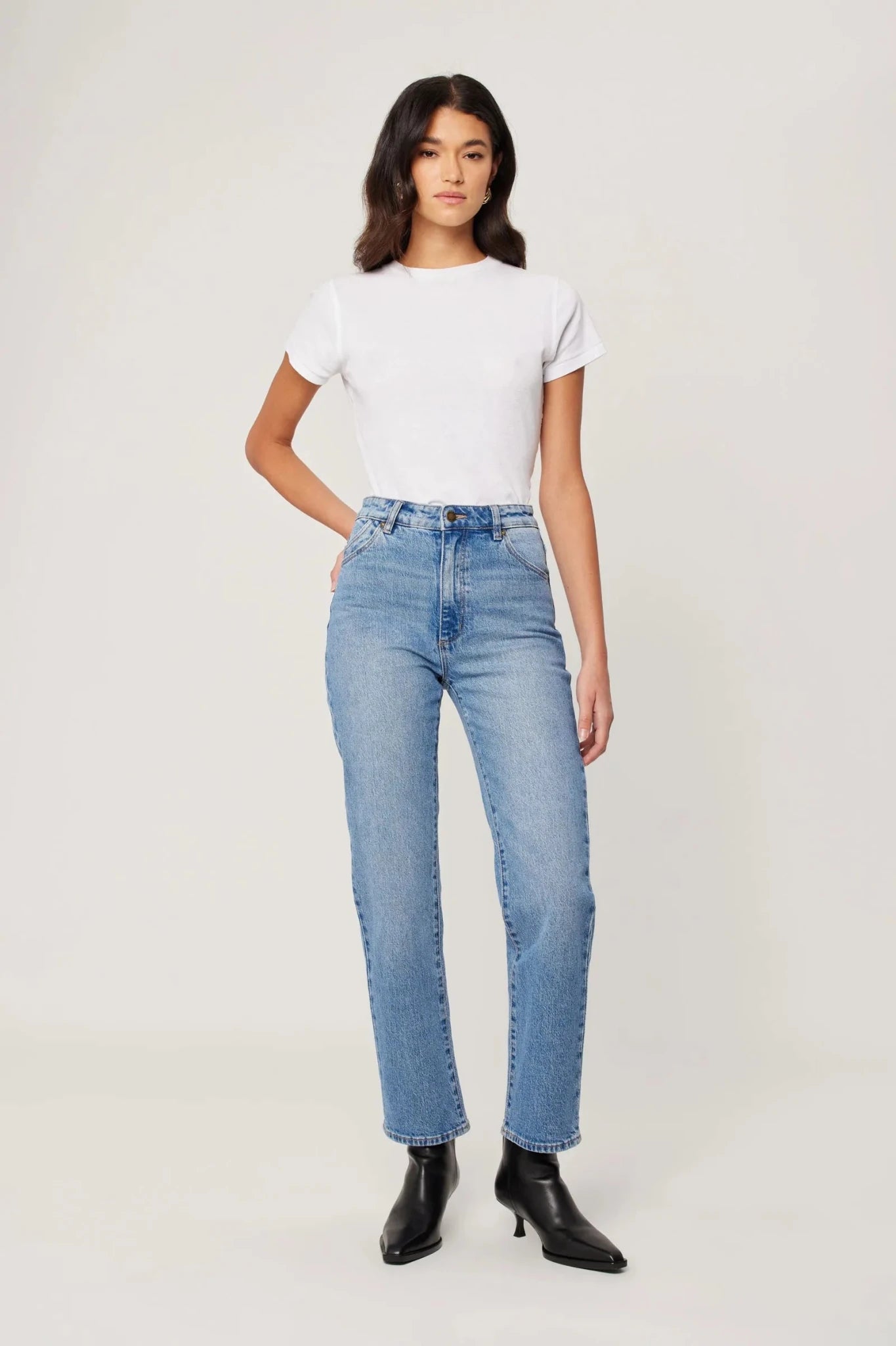 Rose & Lee Co Original Straight Jeans, Brad Blue by Rolla's unknown