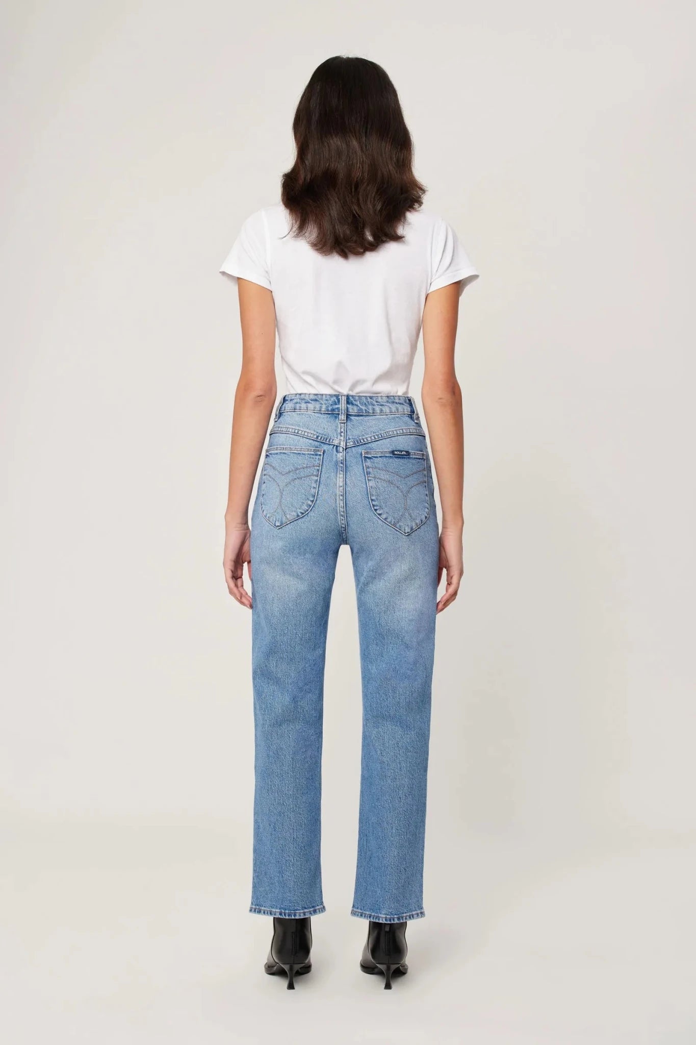 Rose & Lee Co Original Straight Jeans, Brad Blue by Rolla's unknown