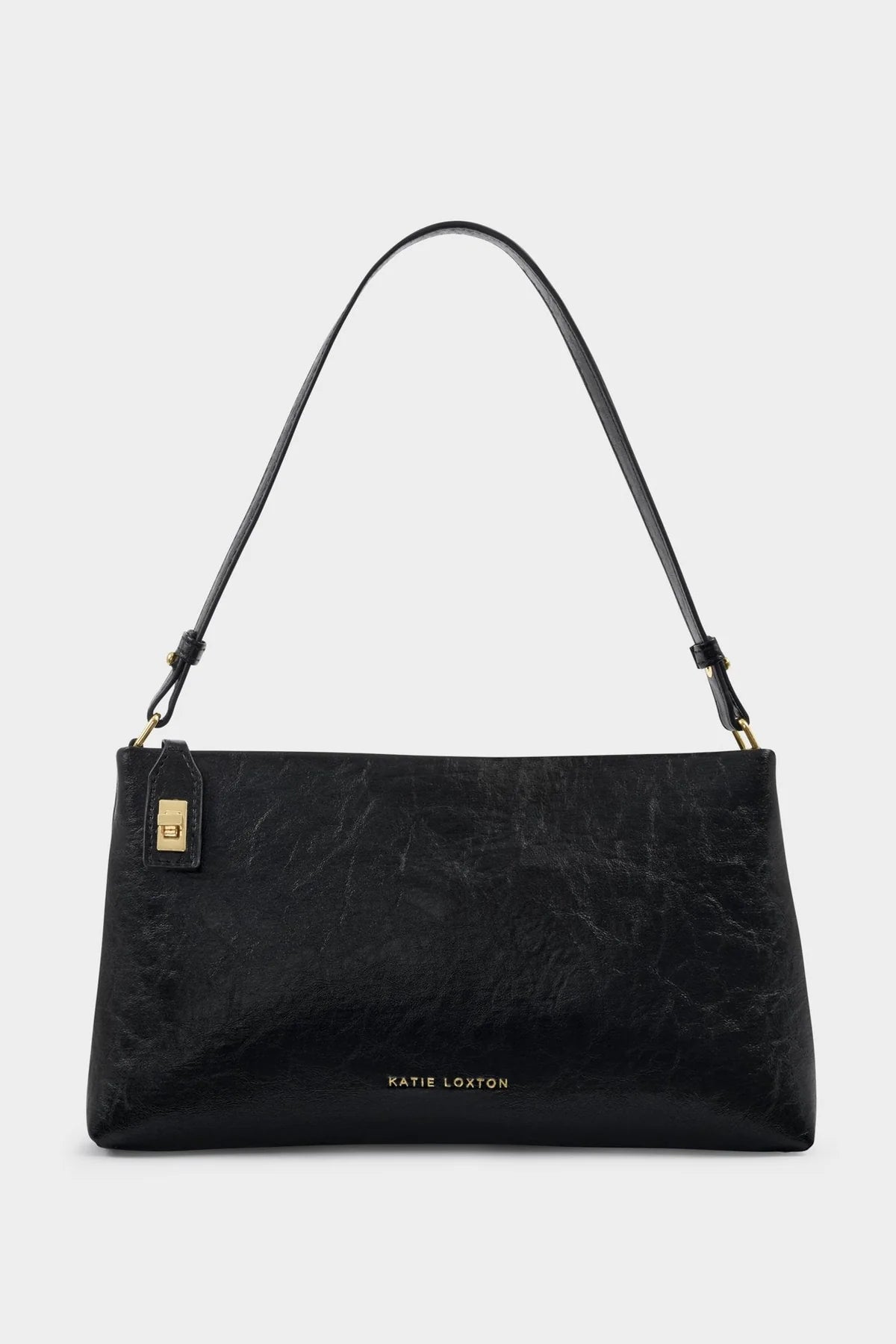 Rose & Lee Co Orin Twist Lock Shoulder Bag, Black Bags
