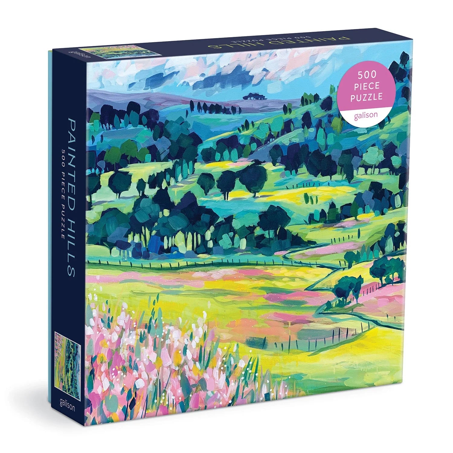 Rose & Lee Co 500 Piece Puzzle, Painted Hills Home & Gifts