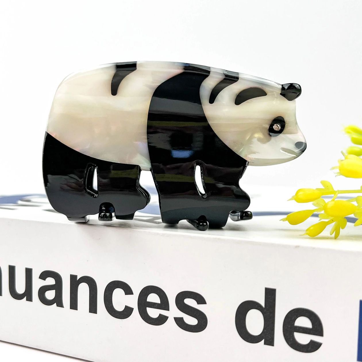 Rose & Lee Co Panda Claw Clip Accessories