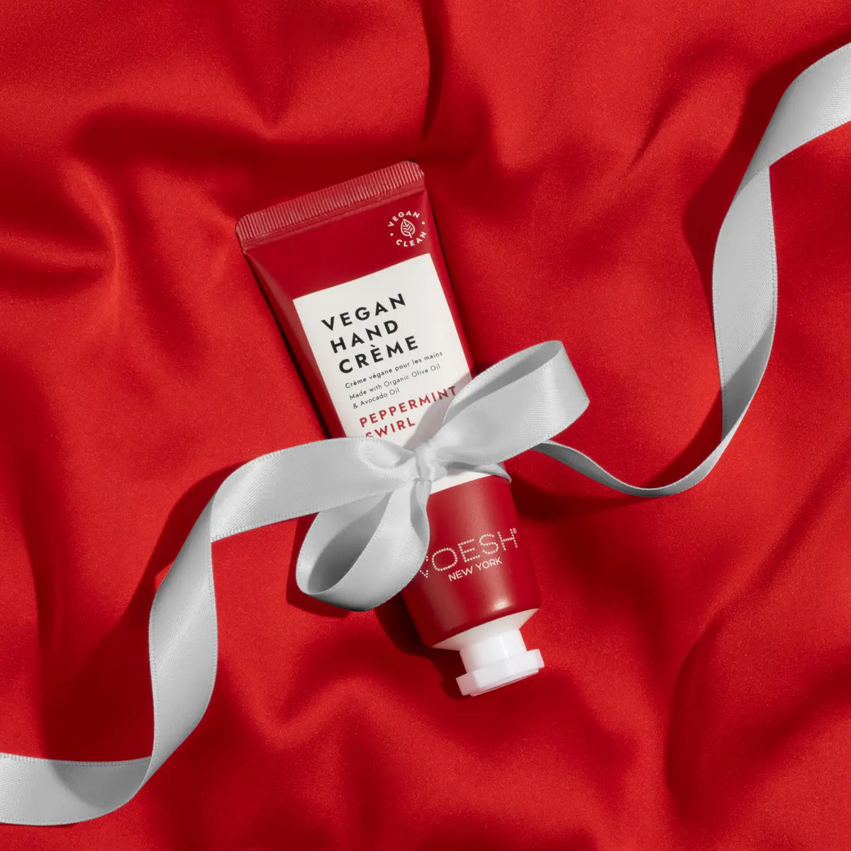Vegan Hand Crème Peppermint Swirl 1.5oz 