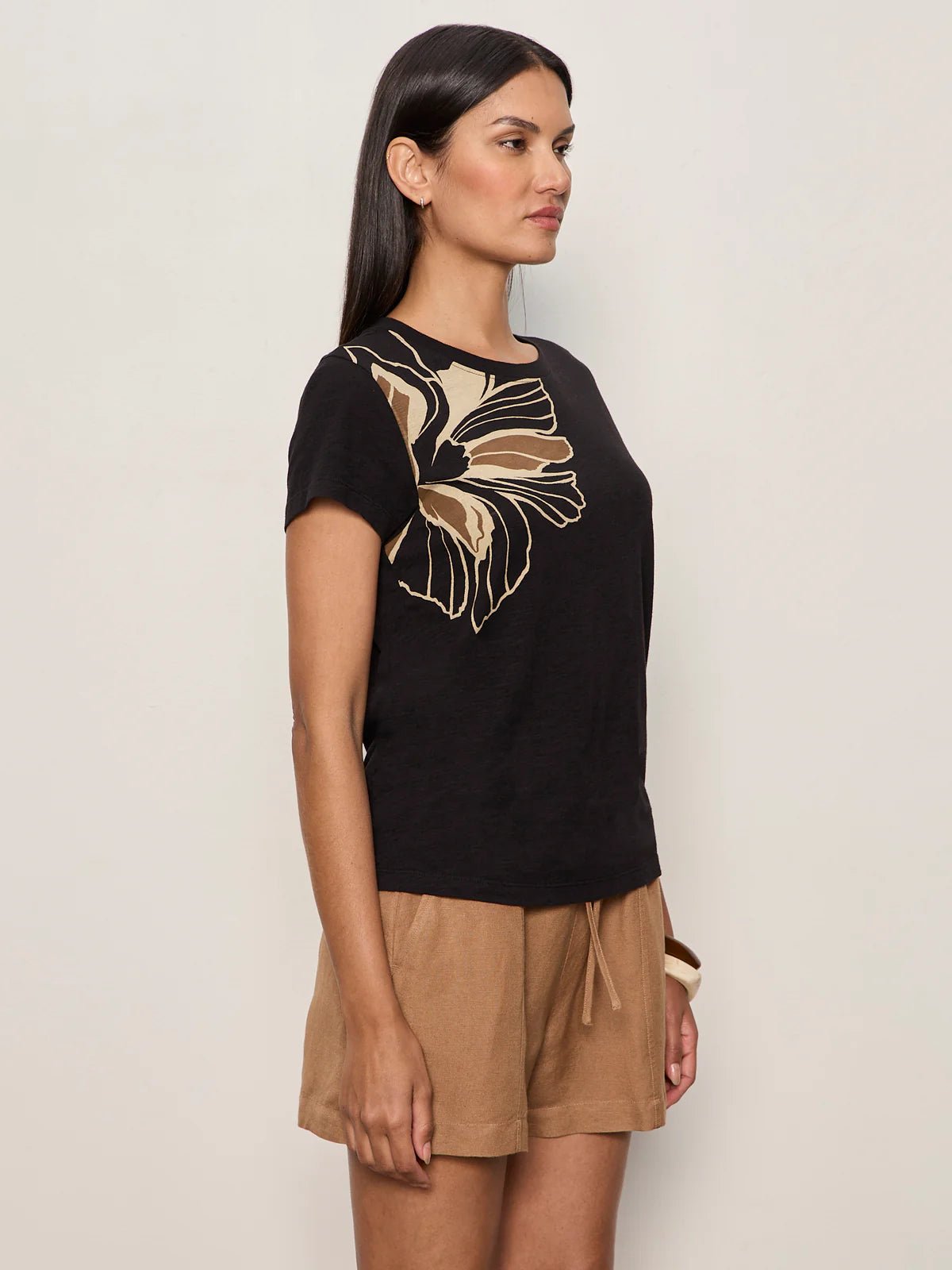 Rose & Lee Co Perfect Top, Lotus by Sanctuary short sleeve