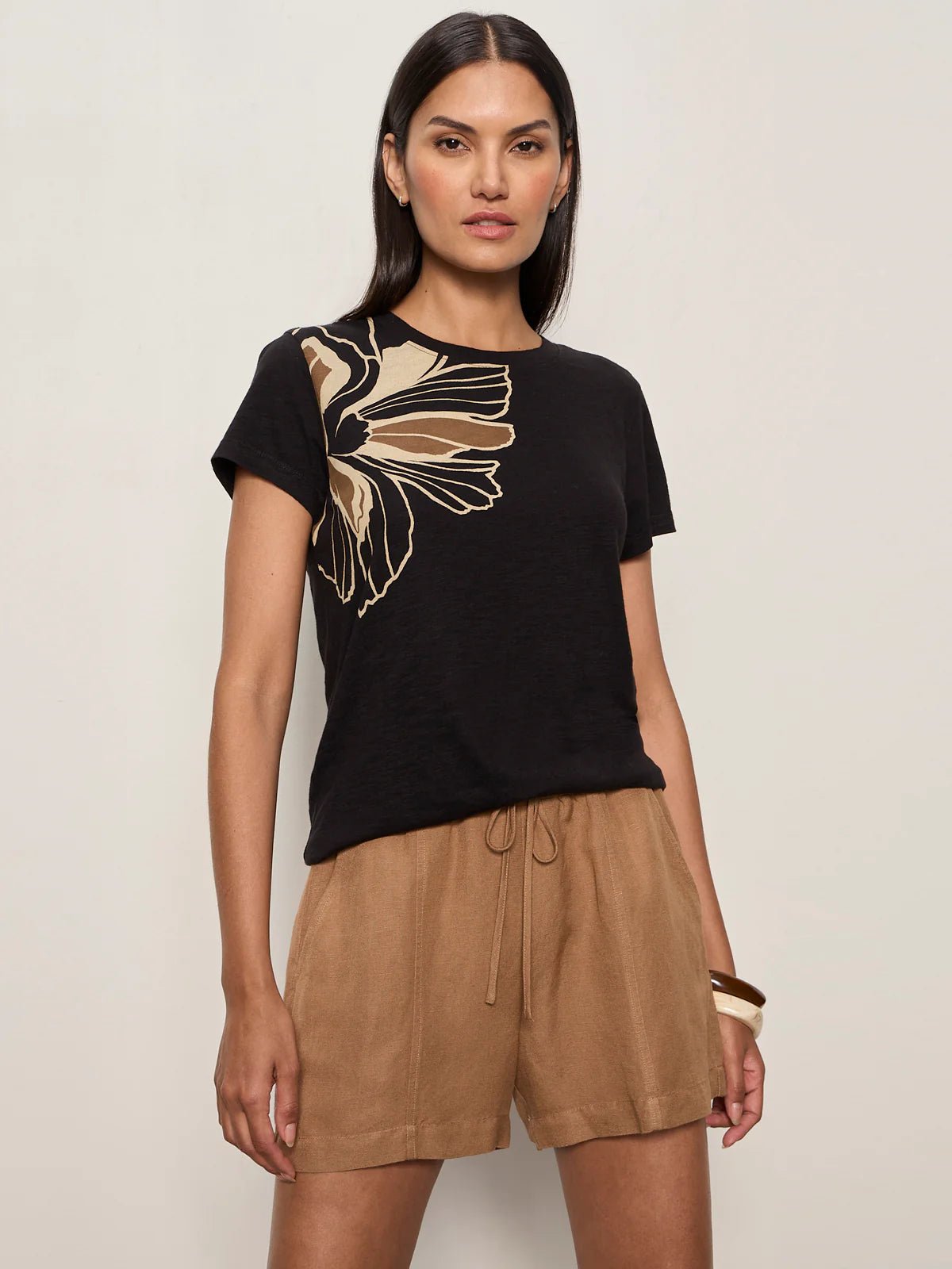 Rose & Lee Co Perfect Top, Lotus by Sanctuary short sleeve