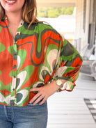 Rose & Lee Co Perla Top, Verdant Work Tops