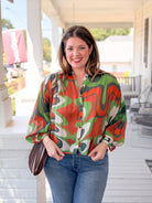 Rose & Lee Co Perla Top, Verdant Work Tops