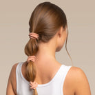 Rose & Lee Co Petal Hair Elastics 10pc Set, Blush Accessories