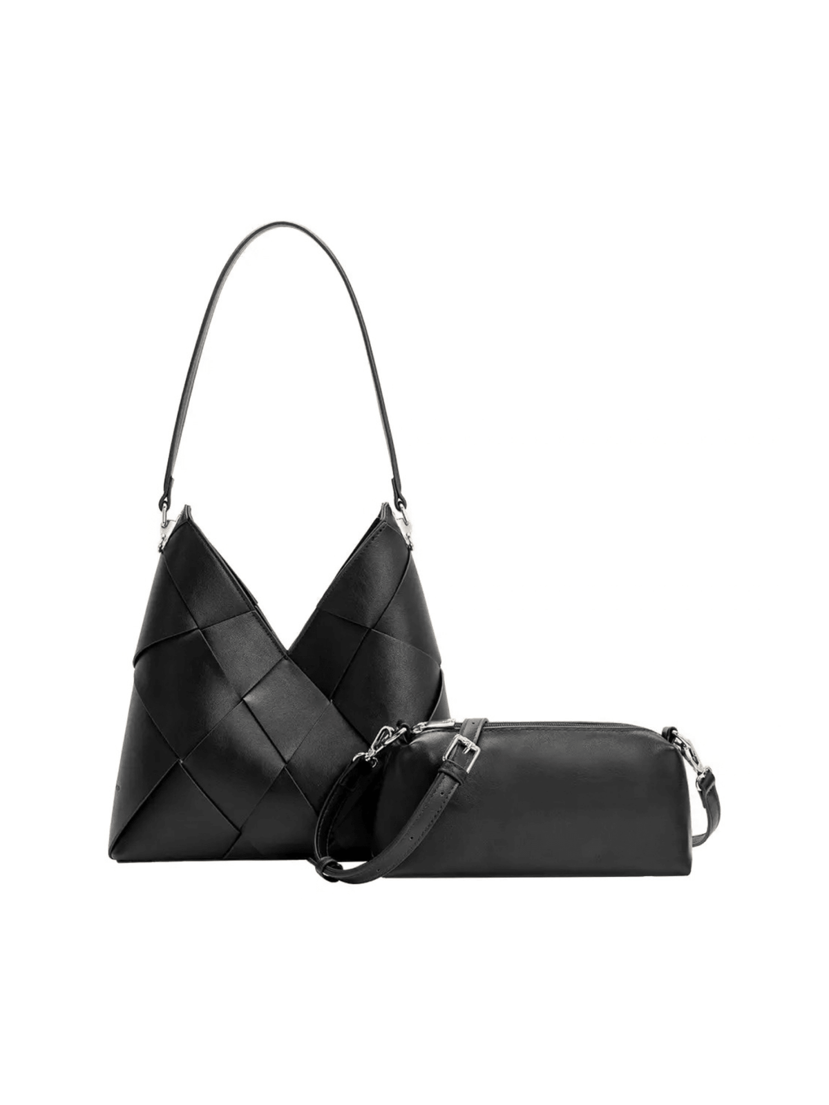 Rose & Lee Co Phaedra Shoulder Bag, Black Bags