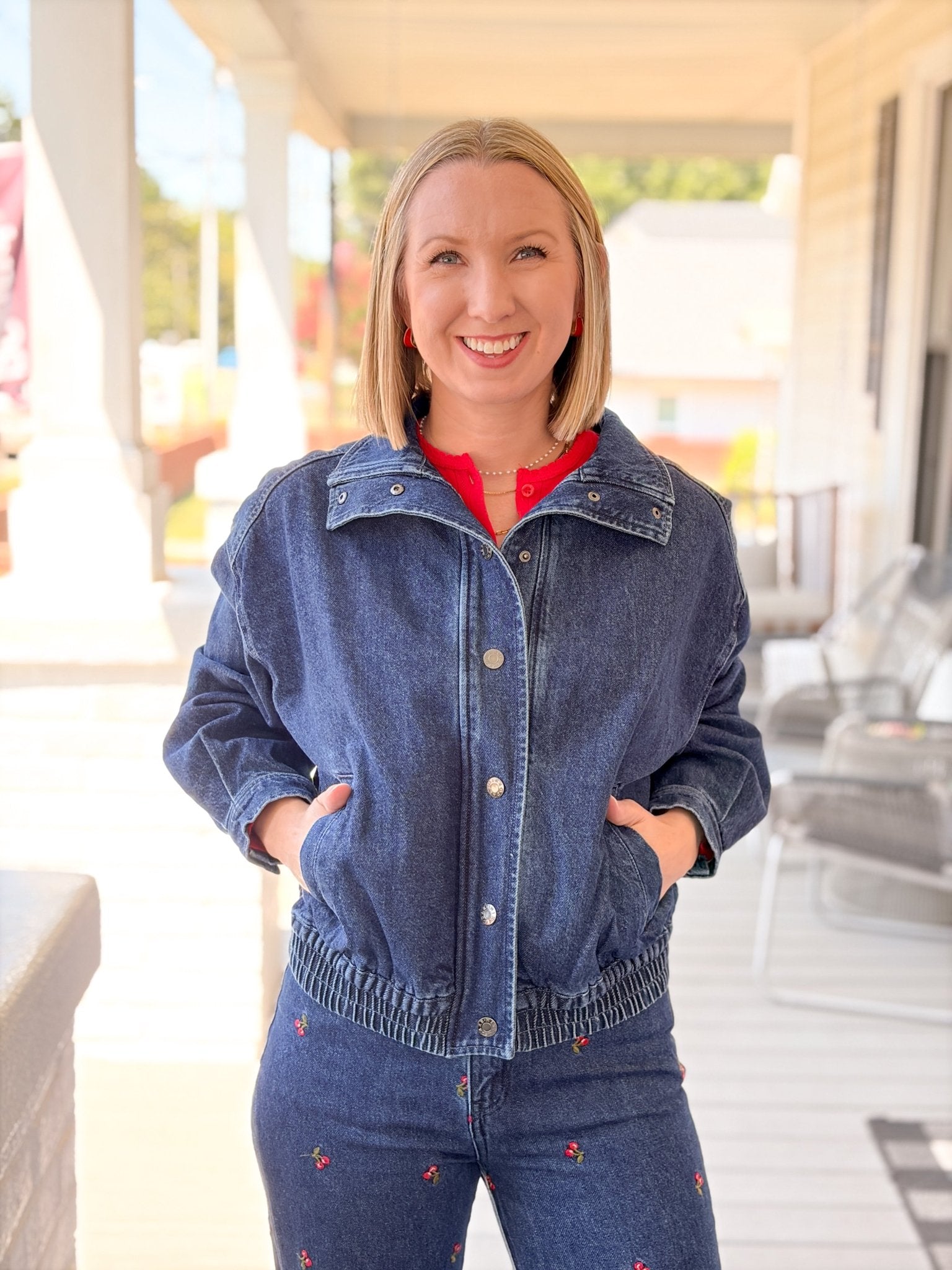 Rose & Lee Co Phantom Denim Jacket, Rush Jackets