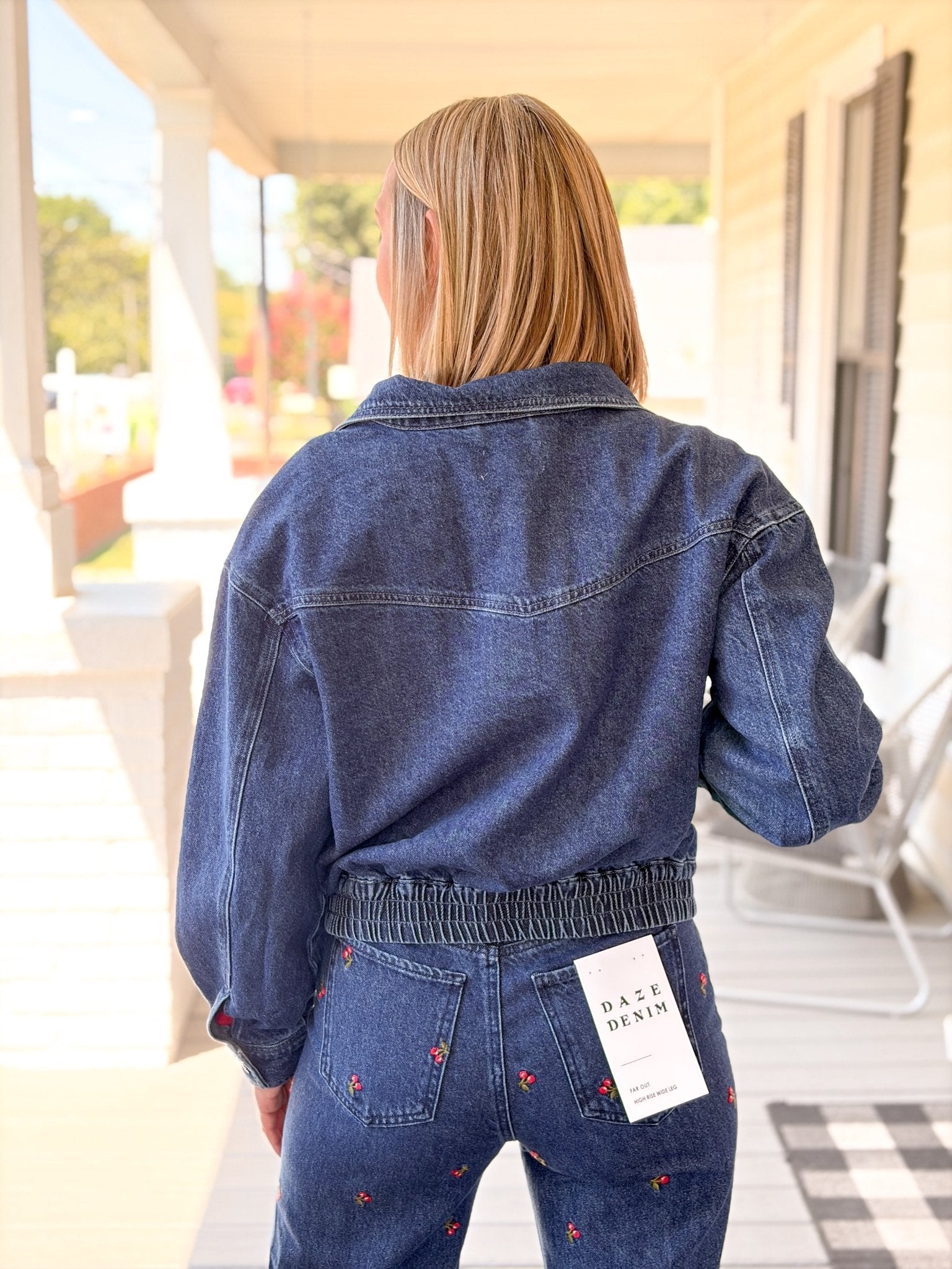 Rose & Lee Co Phantom Denim Jacket, Rush Jackets
