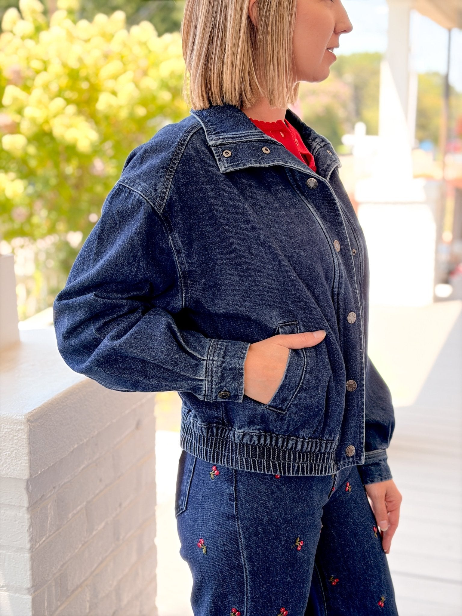 Rose & Lee Co Phantom Denim Jacket, Rush Jackets