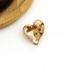 Pink/Cream Multi Mini Heart Claw Clips