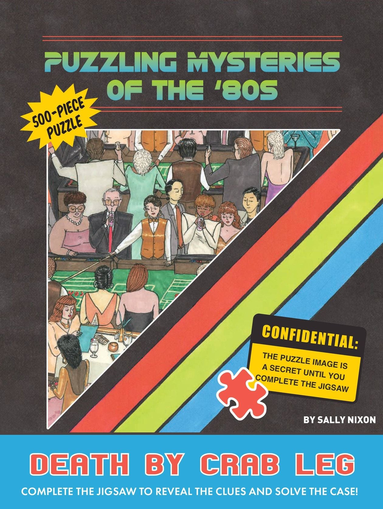 Rose & Lee Co Mysteries Of The 80s 500 - Piece Puzzle, Death By Crab Leg Home & Gifts