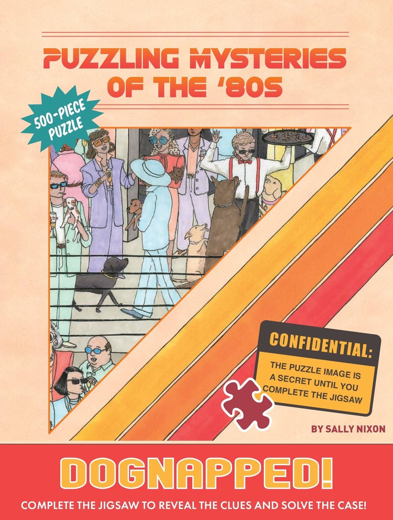 Rose & Lee Co Mysteries Of The 80s 500 - Piece Puzzle, Dognapped! Home & Gifts