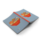 Notebook with cats in a bowl of ramen