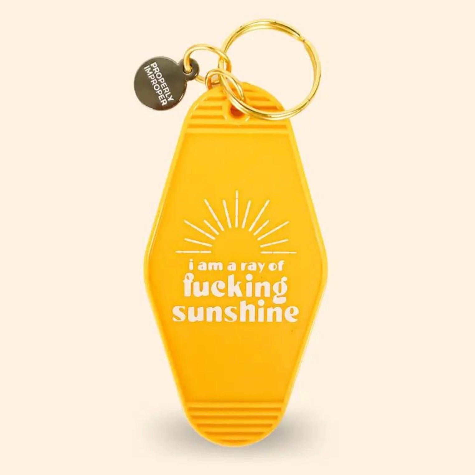 Rose & Lee Co Key Chain, I am a Ray of F*cking Sunshine Home & Gifts