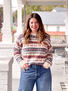 sweater with pattern