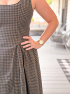 Rose & Lee Co Rue Dress, Black Casual Dresses
