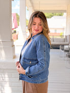 Rose & Lee Co Saddle Barn Jacket, Azalea Wash Jackets