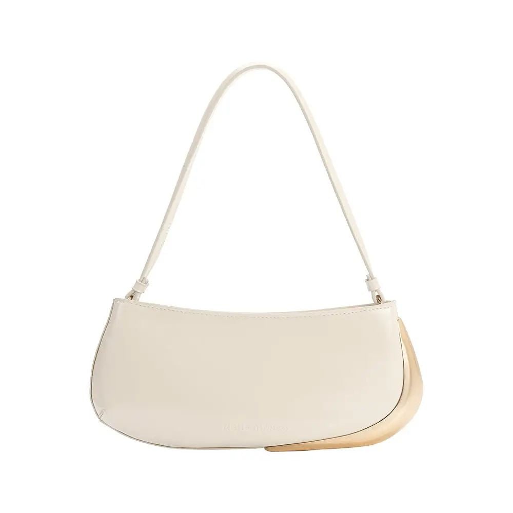 Rose & Lee Co Sade Shoulder Bag, Ivory Bags