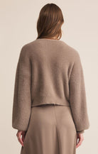 Lightweight & Fuzzy Neutral Cardigan