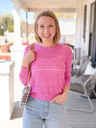 Rose & Lee Co Amorette Sweater, Magnolia Sweaters