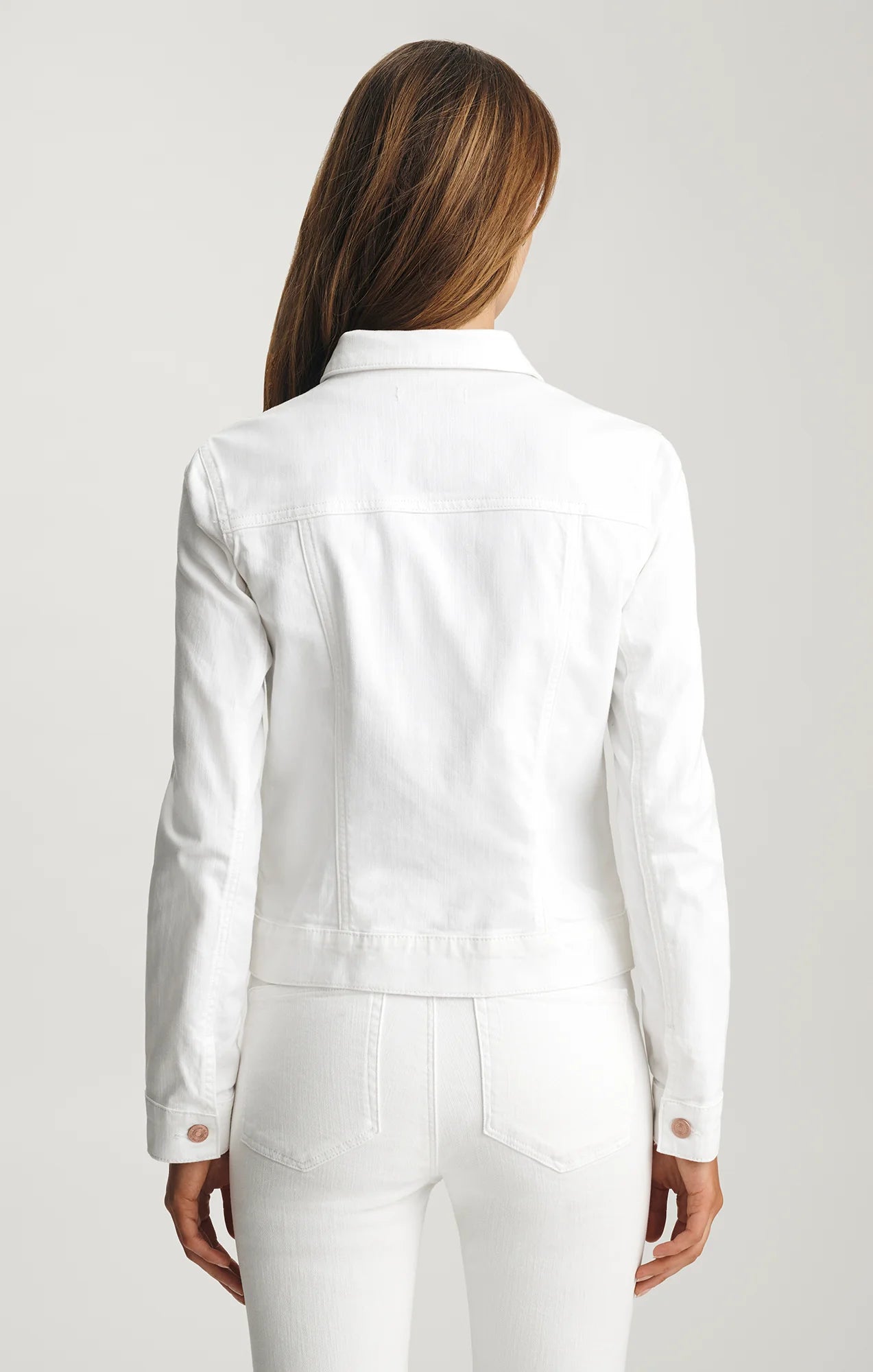 Bright White Denim Jacket