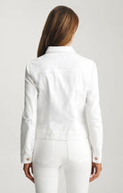 Bright White Denim Jacket