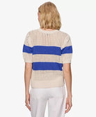 Rose & Lee Co Beachside Top, Collagen/Luminous Blue by Sanctuary short sleeve